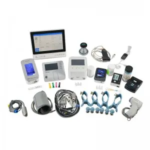 Mobile health monitor for integrated diagnostic telemedicine e-health and e-Clinic